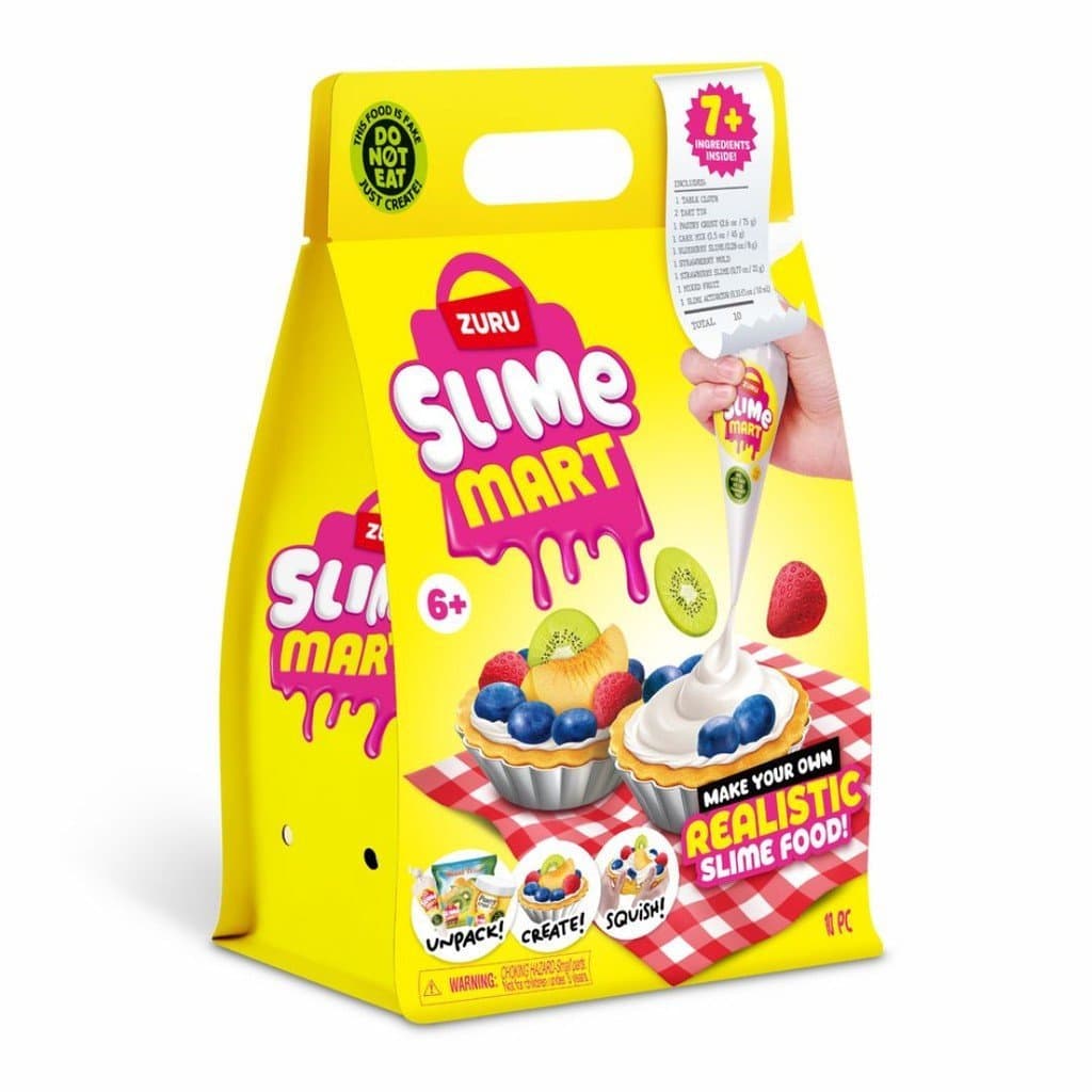 Slime Mart Fruit Tart Faça Seu Slime Comestível DIVERTIDO F0213-4