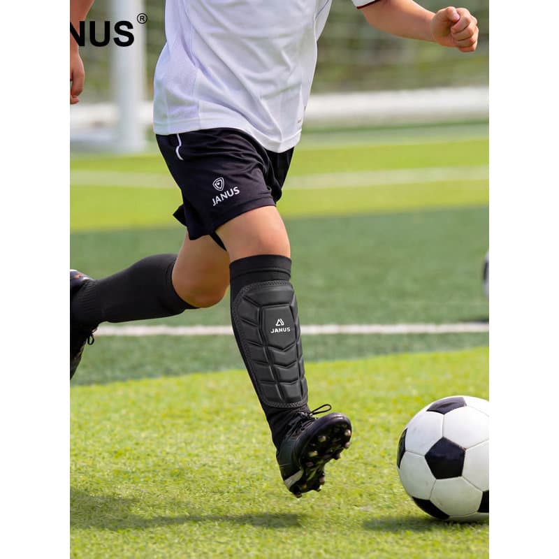 Duplo engrossado esponja do plutônio adulto futebol Leggings placa meias esportes ciclismo Taekwondo artes marciais beze