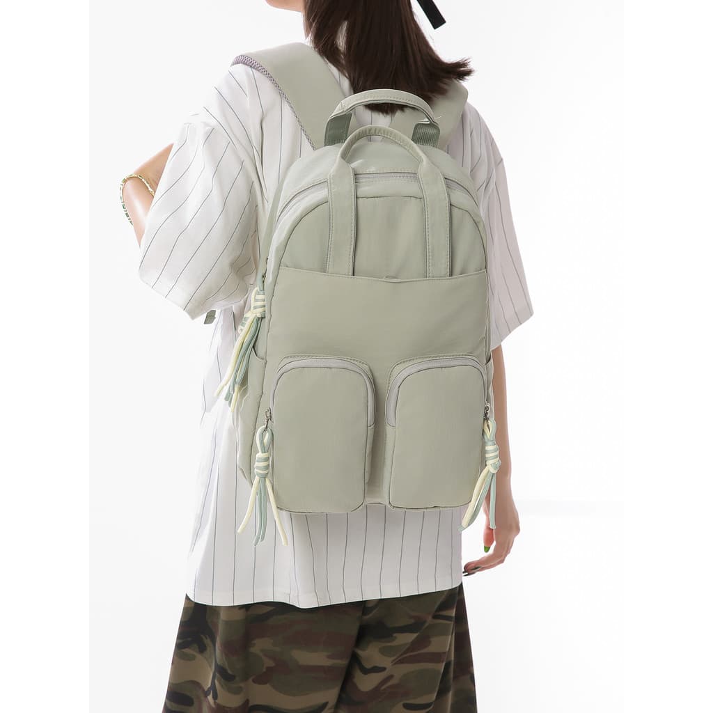 Mochila feminina do ensino médio, Super grande capacidade, estudantes do ensino médio, meninos, meninas, estudantes da e
