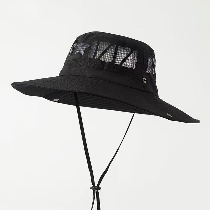 Ao ar livre de secagem rápida viagem à prova dwaterproof água pára-sol balde chapéu dobrável balde chapéu temporada mont