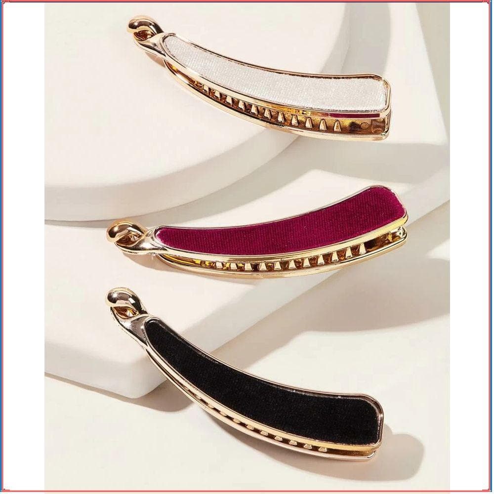 Banana Barrette Antiderrapante Ferramentas De Estilo De Cabelo Vintage Grampos Para Dentes