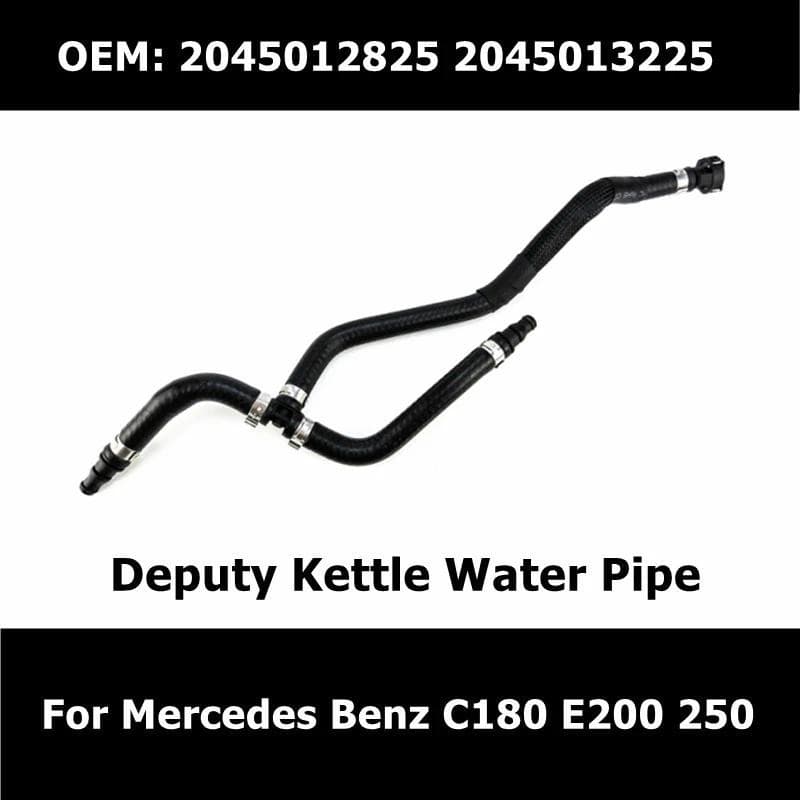 2045012825 Tubo De Água Para Chaleira Auxiliar 2045013225 Mercedes Benz C180 E200/250 Ventilação Duto De Vias Aéreas Man