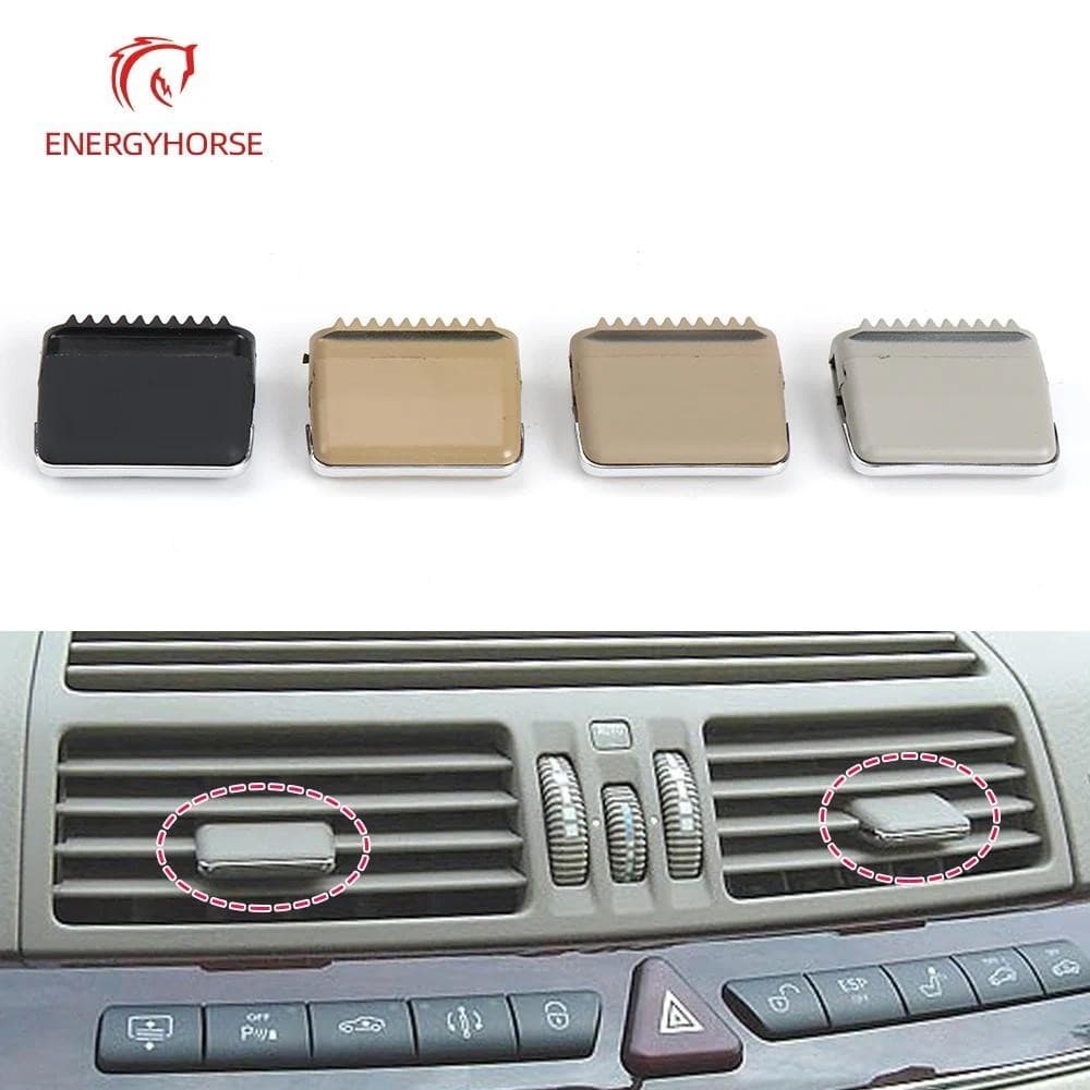 Para Mercedes W220 Frente Do Carro Ar Condicionado A/C Saída De Ventilação Guia Clipe Kit Reparo Benz S Classe S300 S350