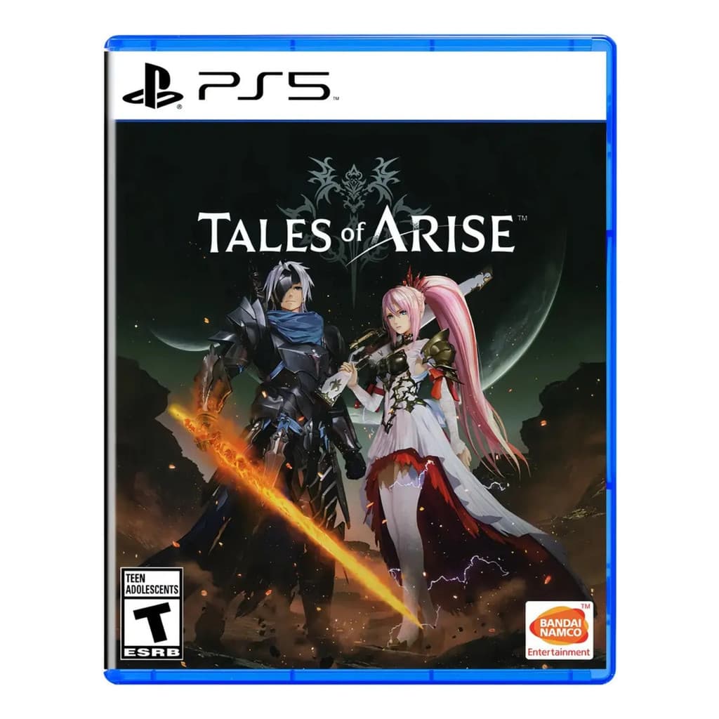 Jogo PS5 Tales of Arise - Alphen e Shionne | Mídia Física Lacrada Oficial Bandai Namco | Pronta Entrega