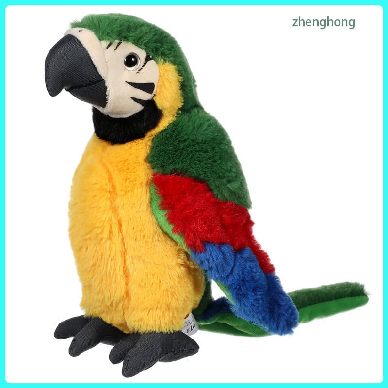 Papagaio De Pelúcia Colorido Para Decoração Feito Com Algodão PP Macio zhenghong