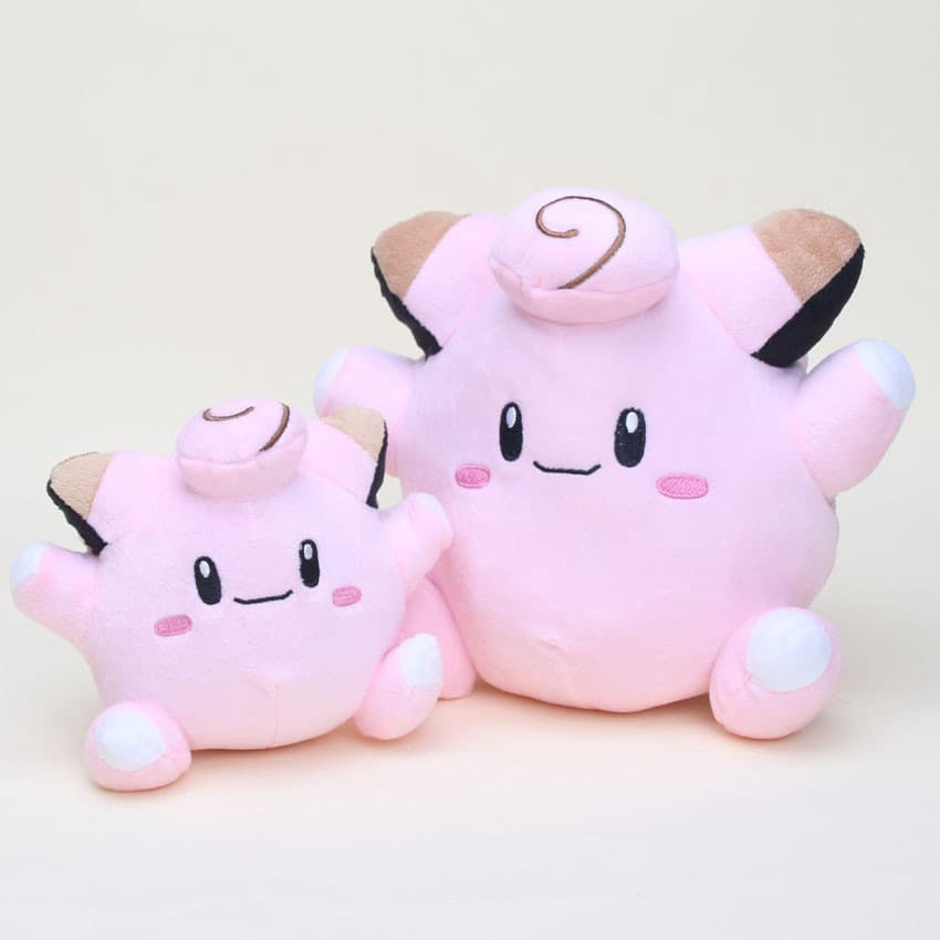 15-21 cm New Arrival Pokemon Plush Clefairy Brinquedos De Pelúcia Macia Bichos De Pelúcia