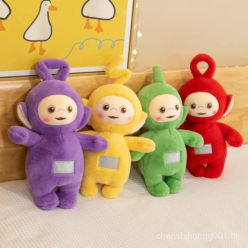 JAMXUN 60cm Novo Padrão Teletubbies Boneca Brinquedos De Pelúcia Dos Desenhos Animados Confortável Anime Crianças Calman