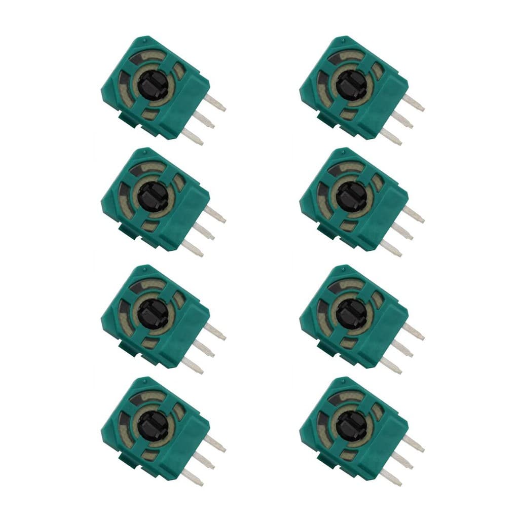 8 Sensores Trimpot's Botões Potenciômetros Compatíveis com Controle de Xbox One X/S Series X/S