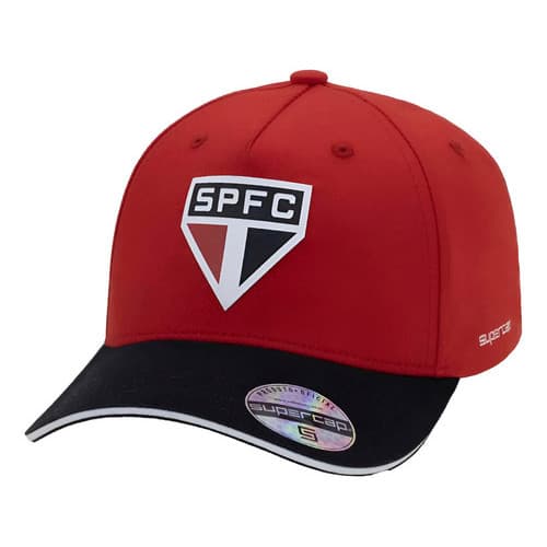 Boné Infantil Tricolor São Paulo Fc Americano Silk Oficial