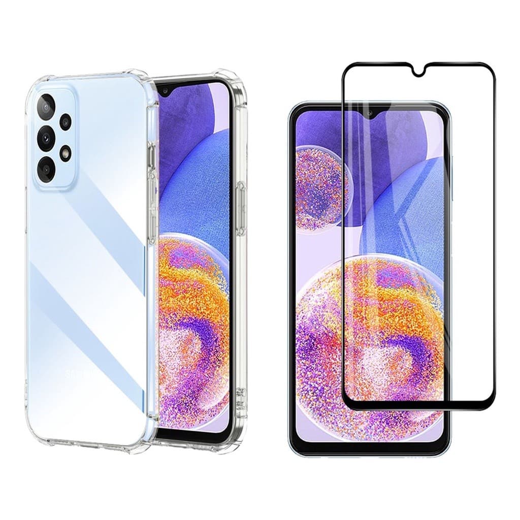 Capa Case Capinha Anti Impacto Para Galaxy A23 5G + Película 3D Vidro Temperado