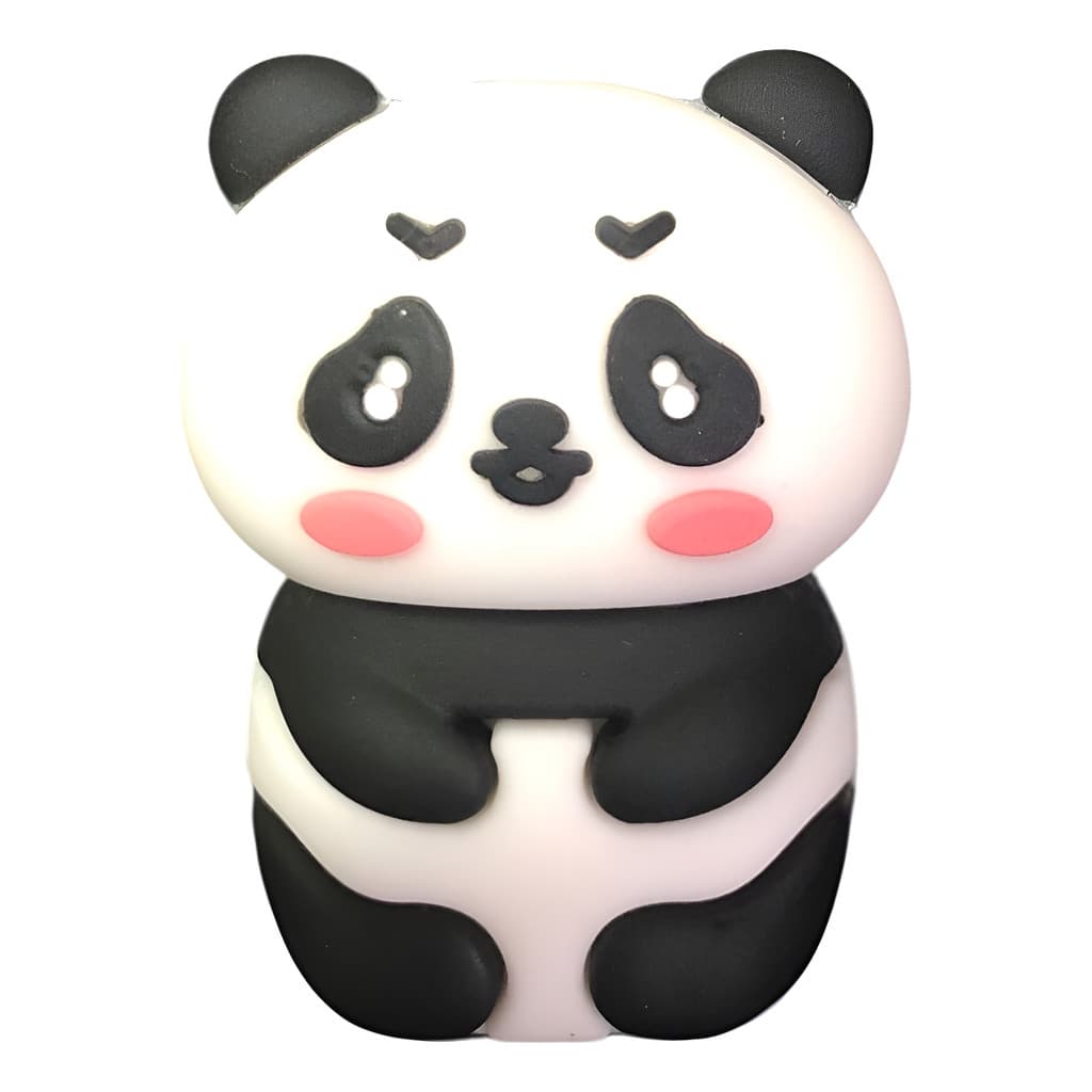Apontador Panda Emborrachado 1 Furo  Jmby