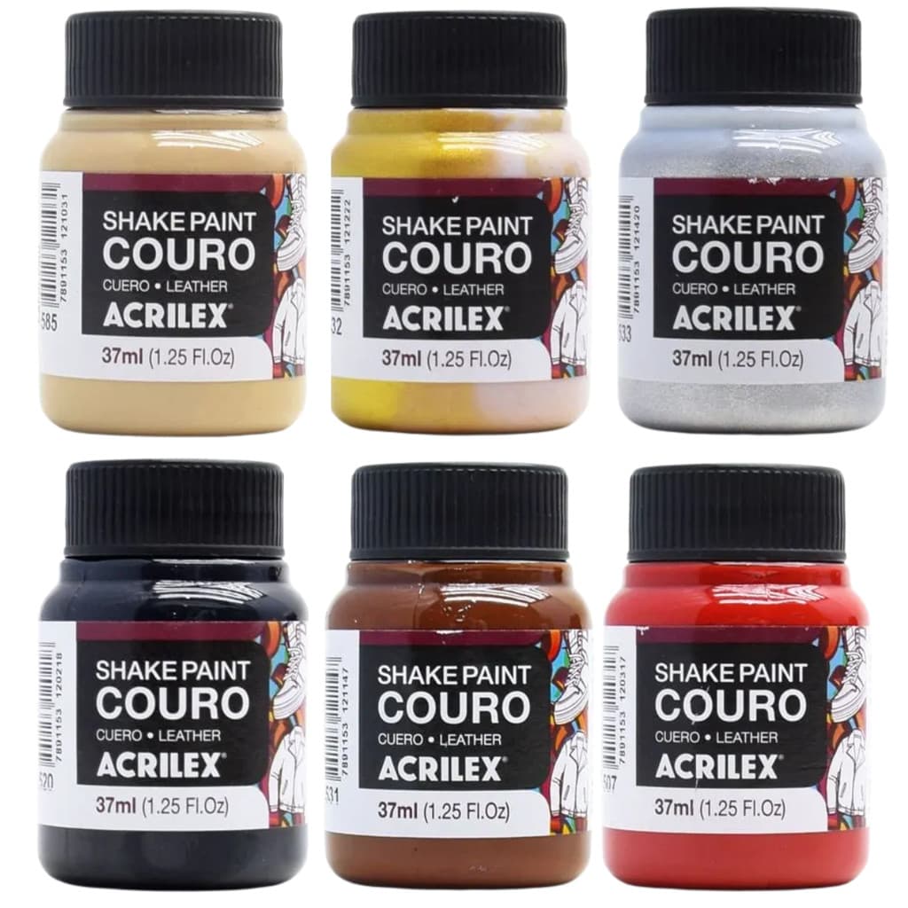 Tinta para Couro Shake Paint  37ml Acrilex