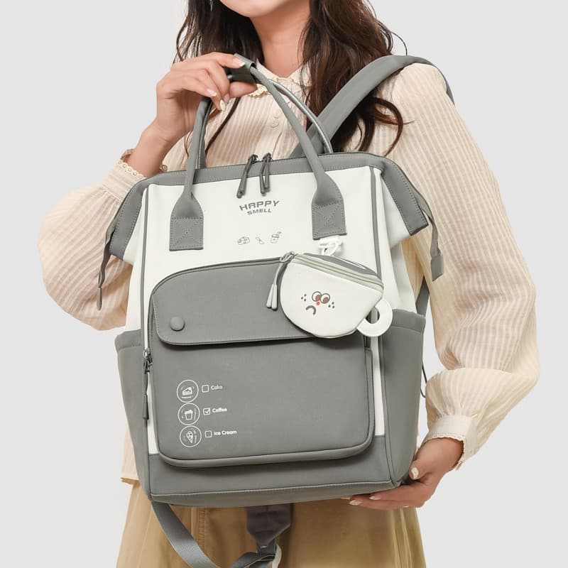 Mochila feminina Campus menina júnior escola secundária estudante universitário mochila de alto valor grande capacidade