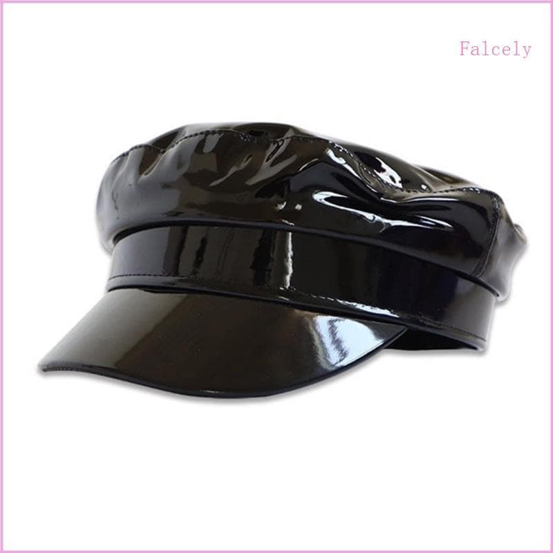 PU Pintor Chapéu Boina Cabbie Preto Quente