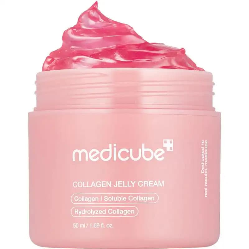[medicube] Creme em Gel de Colágeno e Niacinamida (Colágeno Hidrolisado + Niacinamida) Intensificador de Brilho Instantâ