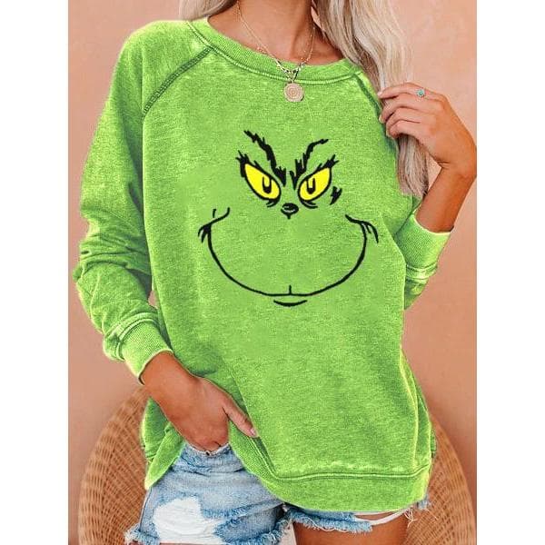 2022 Grinch Natal Monstro Grinch Roubou Moletom Monstro de Natal