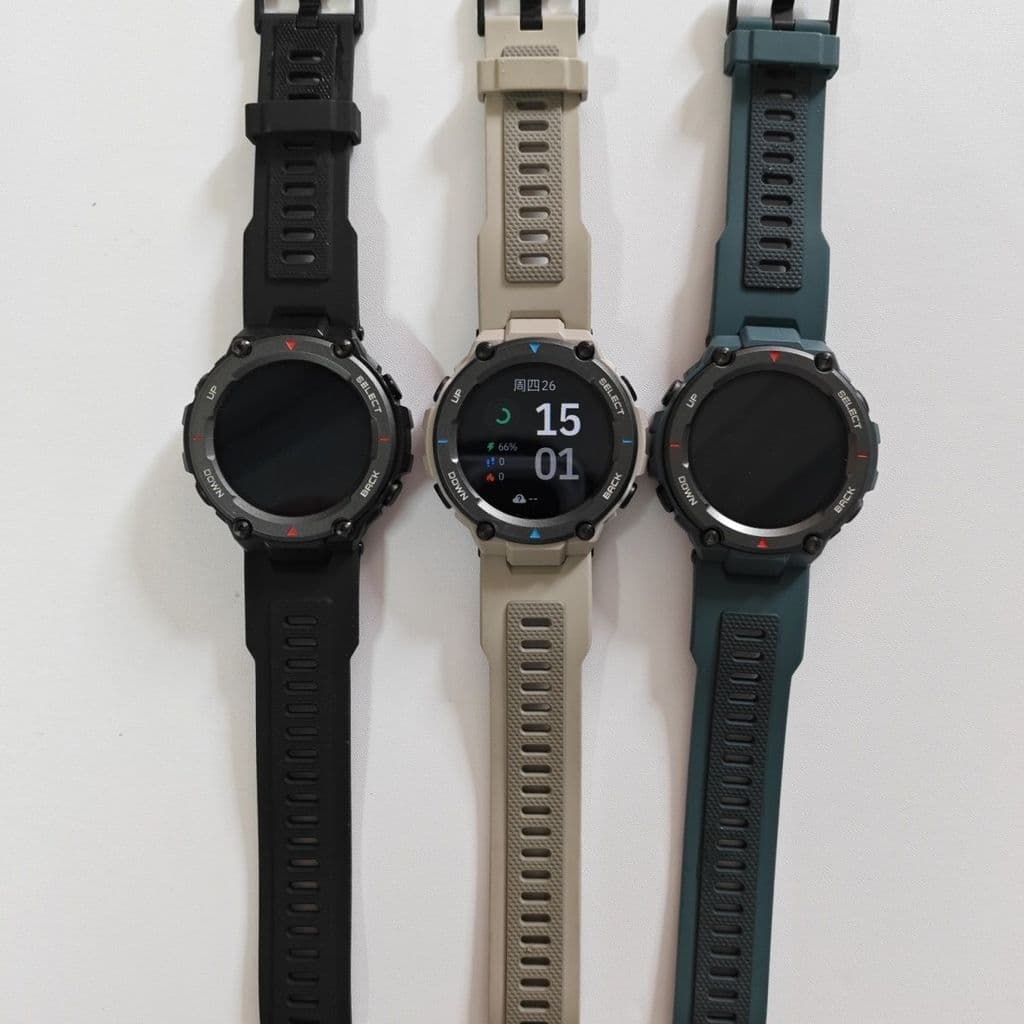 Amazfit Leap Me Huami T-RexPro Relógio inteligente Bluetooth Telefone Oxigênio no sangue Monitoramento de frequência car