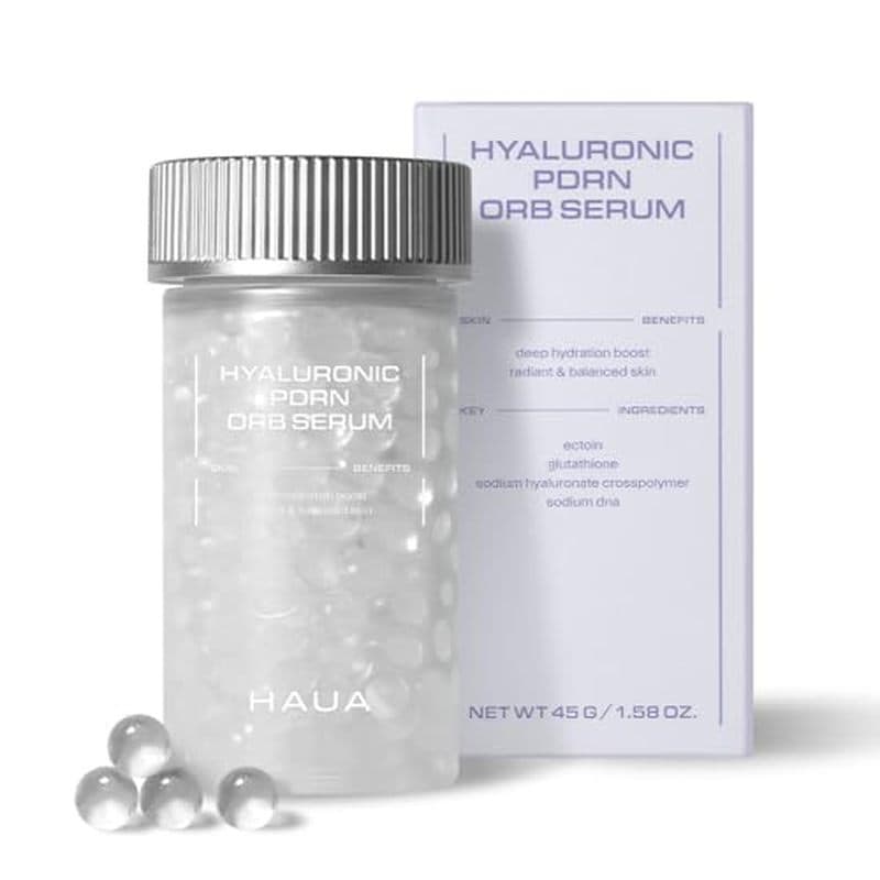 HAUA Hyaluronic PDRN 30.000 ppm Orb Serum , Salmon DNA , Cuidados Com A Pele Coreanos , Antienvelhecimento , Reparação D