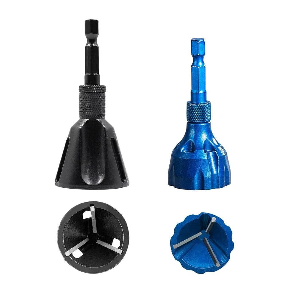 Ferramenta de Rebarbação para Chanfras Externas com Lâminas de Carboneto, Ferramenta de Rebarbação com Haste Hexagonal,