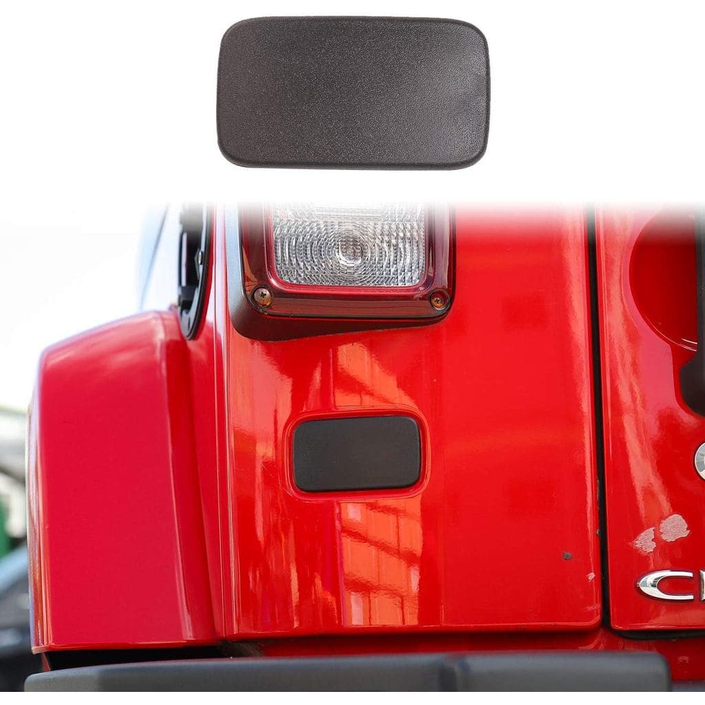 Voodonala para Jeep JK, Suporte para Painel de Eliminação da Placa Traseira, para Jeep JK JKU 2007-2018, Preto, 1 Peça