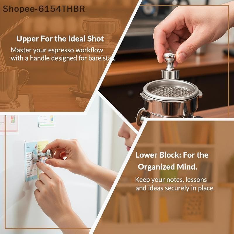 [RG] Tela Pu De Café Expresso De 51 Mm 53 58 Com Ímã Para Experiência De Extração Confiável [BR]