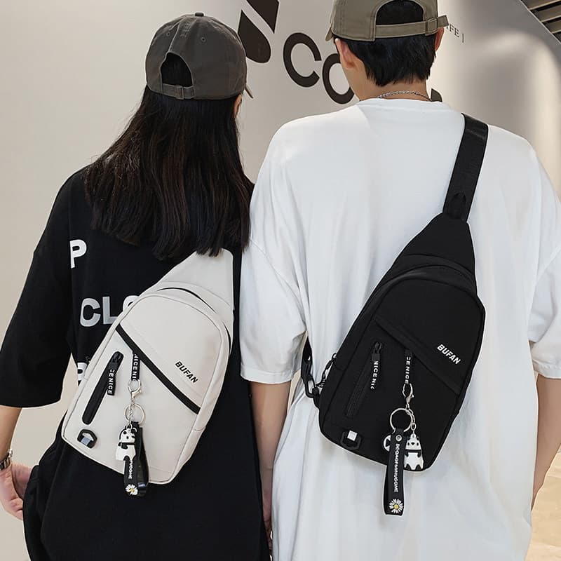 2025 novo estilo bolsa mensageiro masculina moda bolsa de peito bolsa de ombro masculina pequena bolsa de ombro menino m