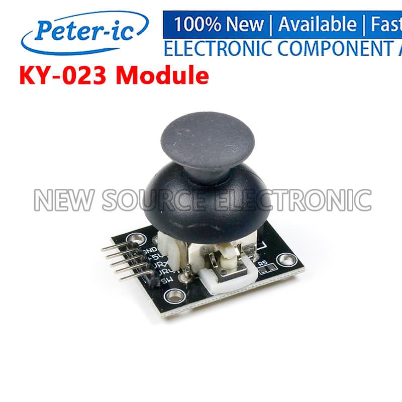 (1 Unidade) KY-023 Módulo De Joystick XY De Eixo Duplo Sensor De Alavanca De Controle PS2 De Maior Qualidade Para Arduin