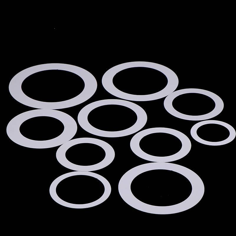 DL Refletor LED Downlight O Rings Abajur Branco Adaptador De Anel Espaçadores Ocultos Calços Arruelas Juntas De Extensão