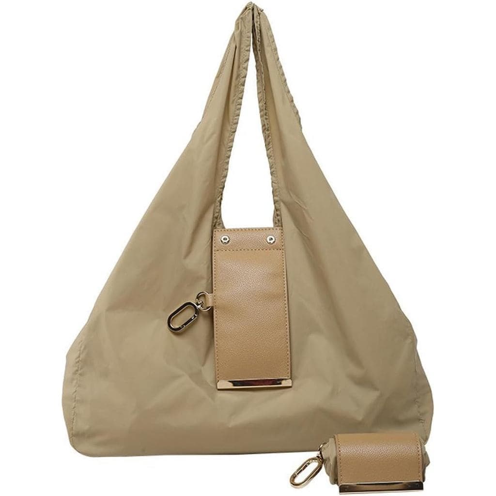 Chaveiro De Sacola Dobrável Fofo-Bolsa De Couro Compacta Expandi Para De Compras De Supermercado , Viagem Portátil . Pre