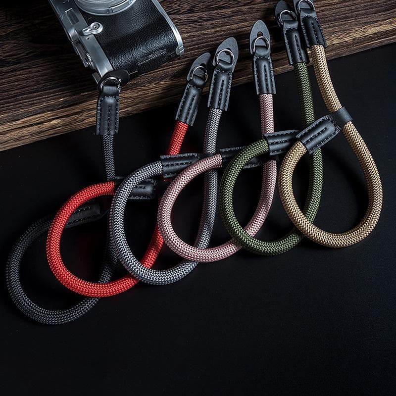 [hundr] Alça De Câmera Feita À Mão Em nylon Para Digital Paracord