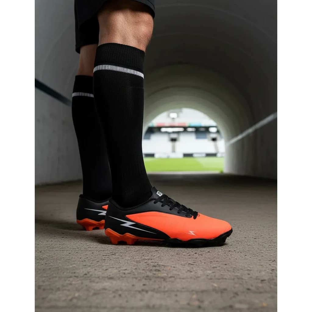 Chuteira Campo Striker Original Uzzesport Antiderrapante Grama Travas firmes Profissional