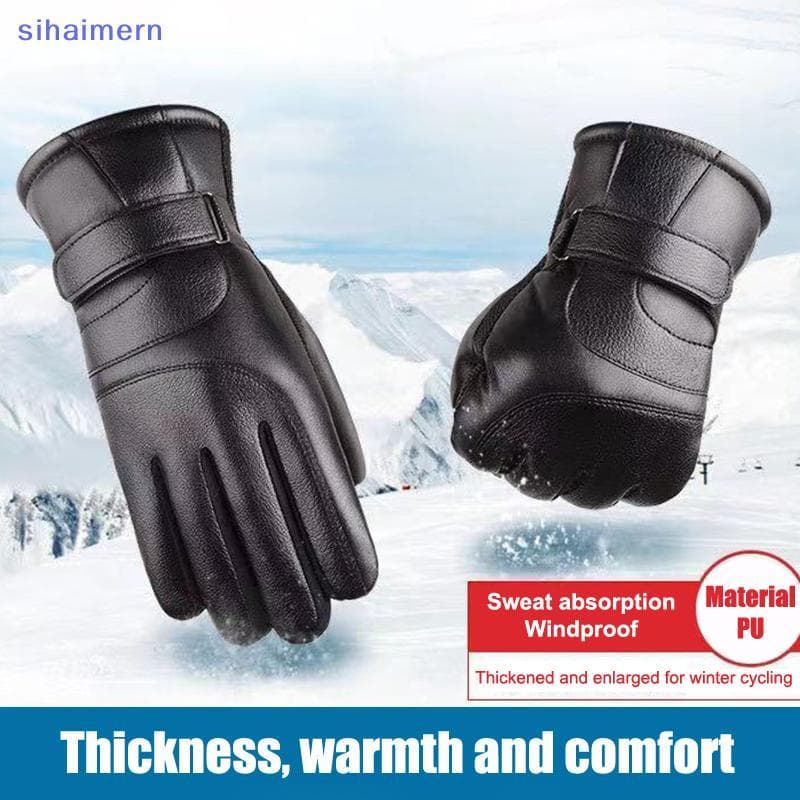 sihaimern Inverno Quente Touchscreen Luvas Impermeáveis Para Homens Mulheres Esportes Ao Ar Livre Ciclismo Esqui BR