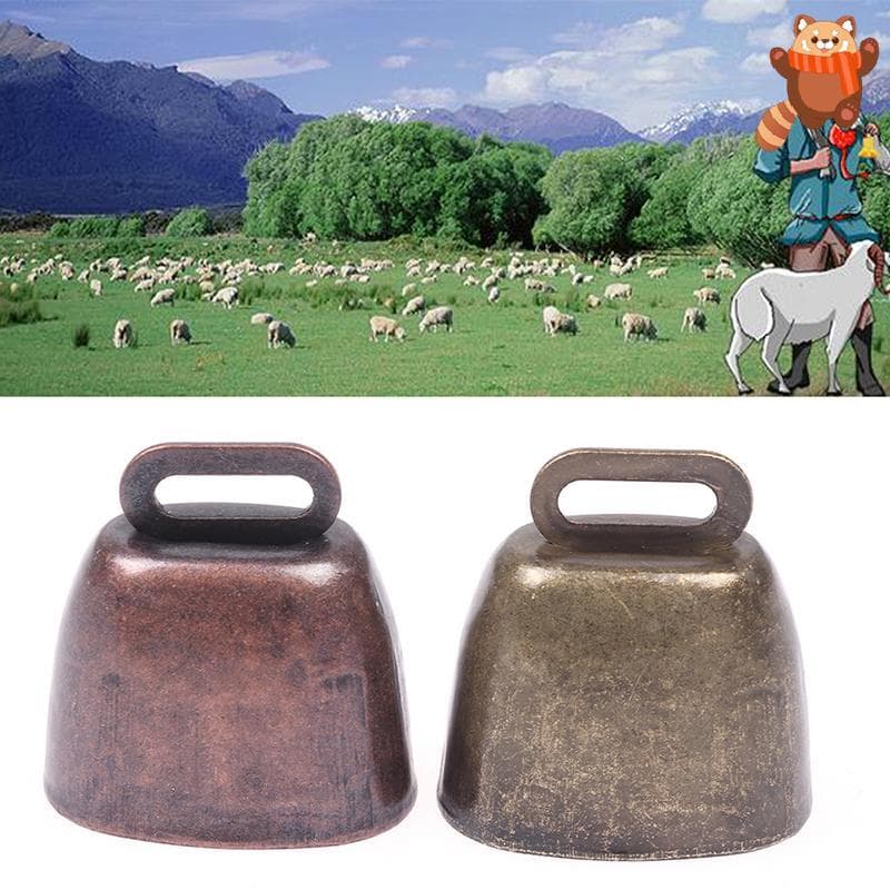 [AP] Sinos De Cobre Para Animais De Estimação Cabide De Metal Alto Nítido Vaca Cavalo Ovelha Pastando TH