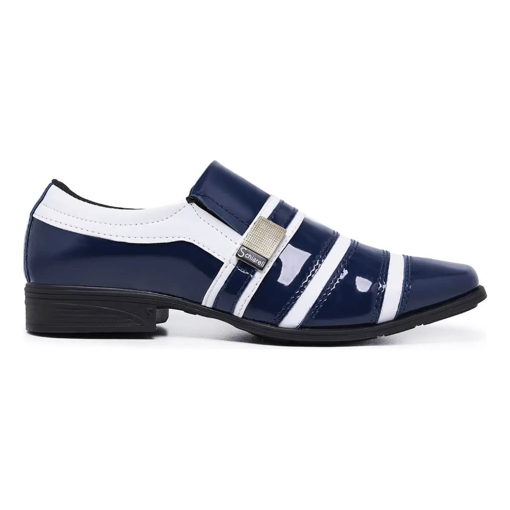 Sapato Masculino Envernizado Varias Cores Macio Moderno 853 Moda