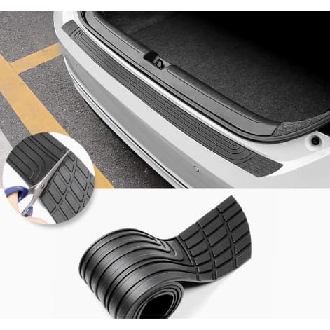 Protetor De Para-Choque Traseiro De Carro , 41 Polegadas X 3.4 , Acessórios Externos De Porta-Malas De Borracha Universa