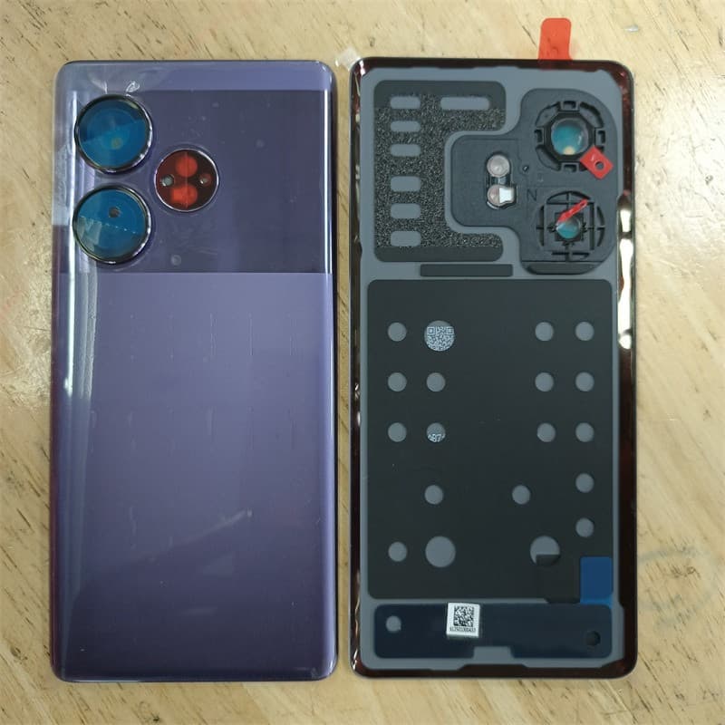 Capa Traseira Para Realme GT Neo 6 SE , Tampa Da Bateria , Porta , Caixa Com Lente Câmera , Peças De Reparo