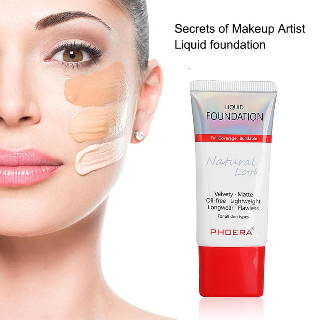 Base Fosca Para Pele Madura 30ML Corretivo Facial Leve De Longa Duração Maquiagem hontinvn