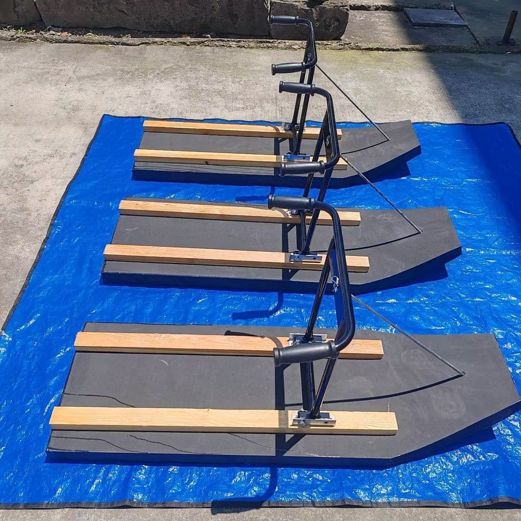 Revestimento de praia ferramenta caminhada lama Mong barco lama cavalo barco revestimento barco dobrável portátil captur