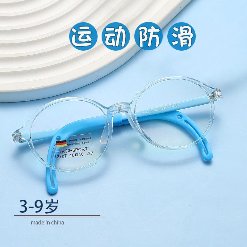 Crianças 3-9 anos de idade novo estilo óculos de tomate quadro Silicone nariz almofada ajustável gancho pernas olhos com