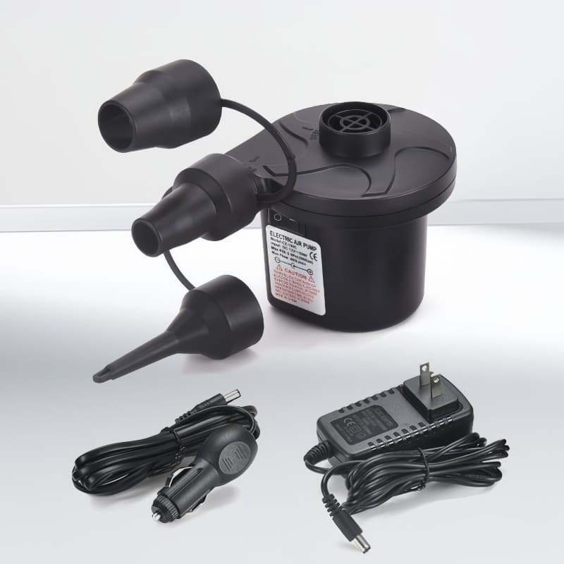 Bomba de ar elétrica bomba de ar doméstica anel de natação saco de compressão bomba de ar elétrica dupla utilização carr
