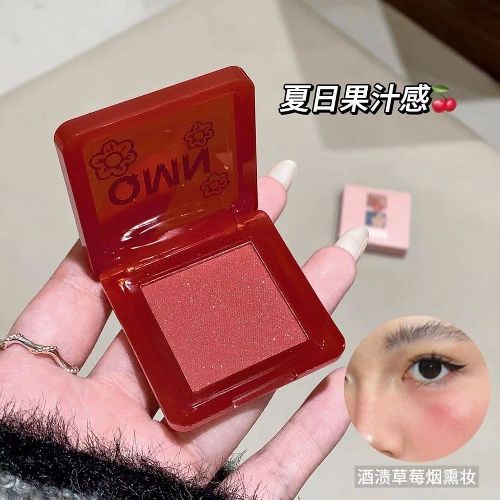 Fino piscando ligeiramente bêbado Blush estudante Rouge monocromático saturado brilho puro desejo reparação expansão cla