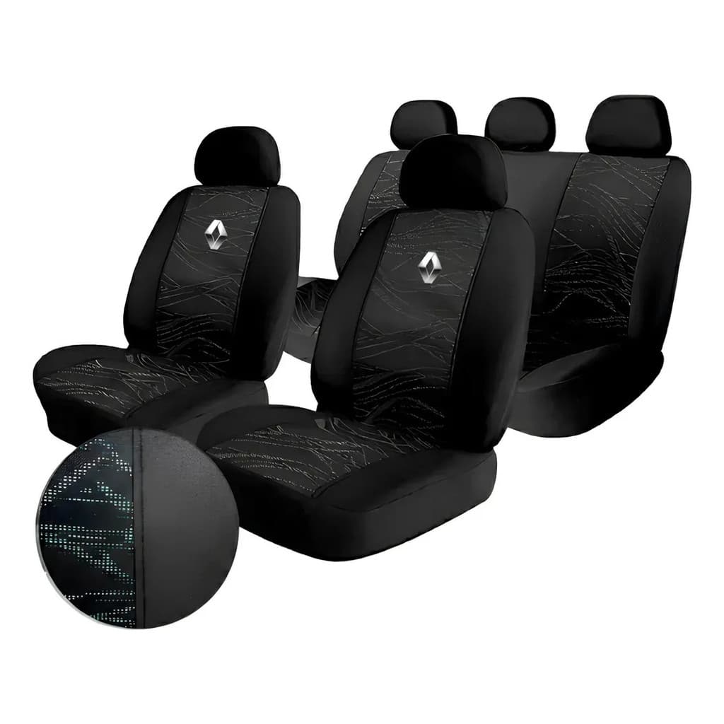 Capa Banco De Carro Tecido Original Renault Clio 1996 A 2016