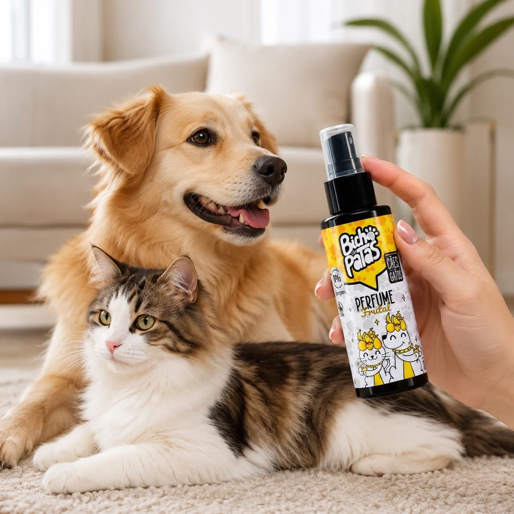 Perfume Frutal para Cães e Gatos 120ml Pet Cheiroso