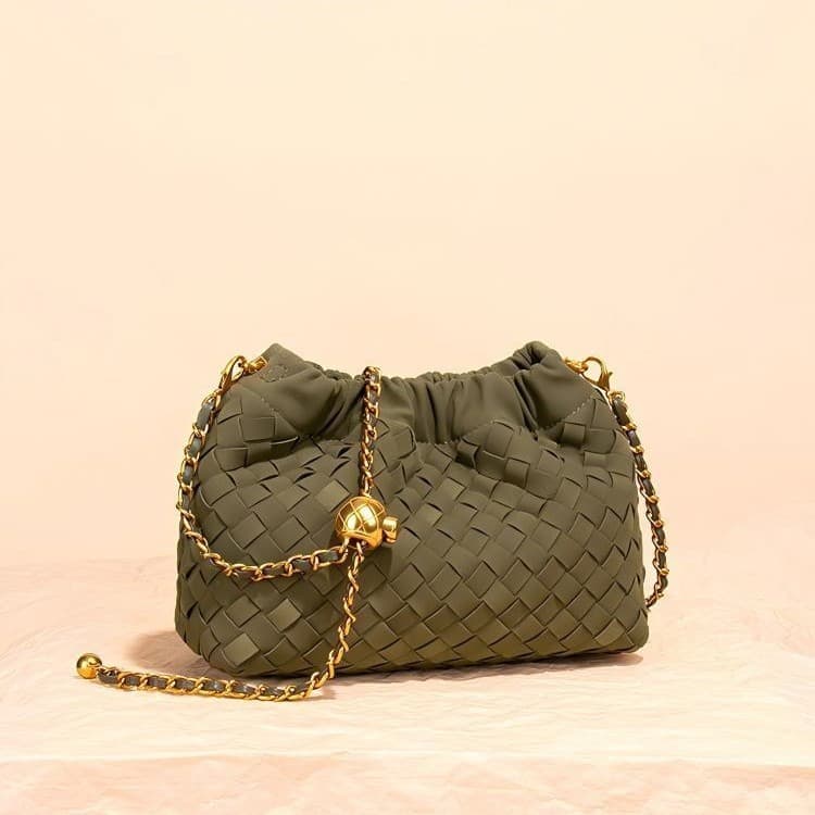 Bolsa de tecido transfronteiriça, bolsa feminina de venda quente, bolsa de corrente de nuvem fosca, mensageiro, bo