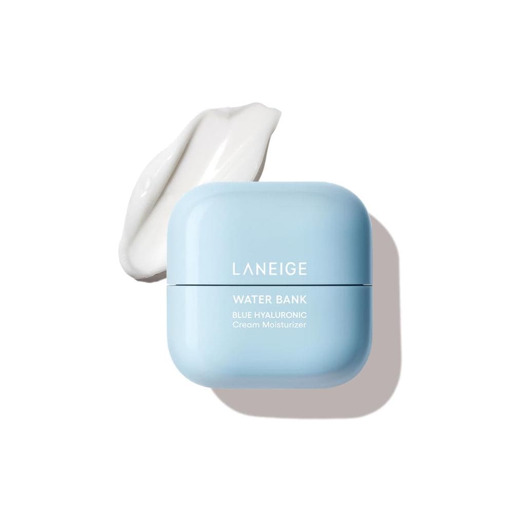 LANEIGE Water Bank Blue Hyaluronic Cream Moisturizer: Creme Hidratante Coreano para o Rosto com Esqualano e Ceramida par