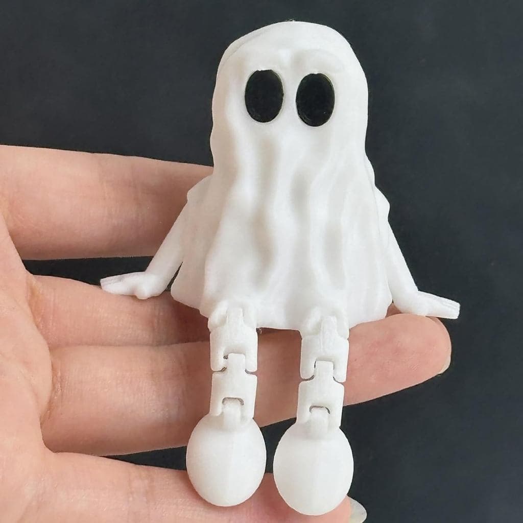 Novo Ornamento de Mesa Divertido de Abóbora para Halloween, Brinquedo Impresso em 3D, Ornamento de Desenho Animado Fofo