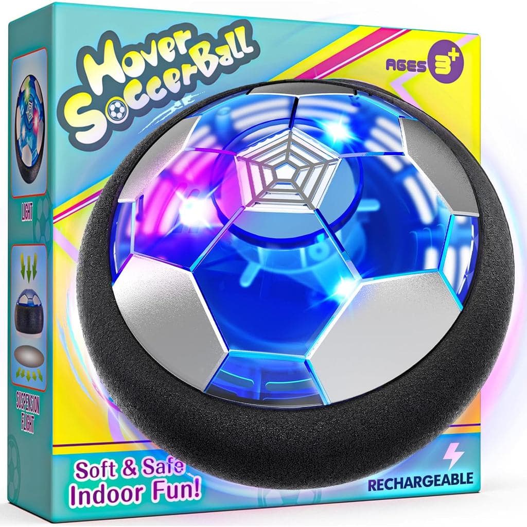 Bola de Futebol Flutuante Recarregável para Crianças - Presente de Aniversário para Meninos de 6, 7, 8, 9, 10, 11, 12 An