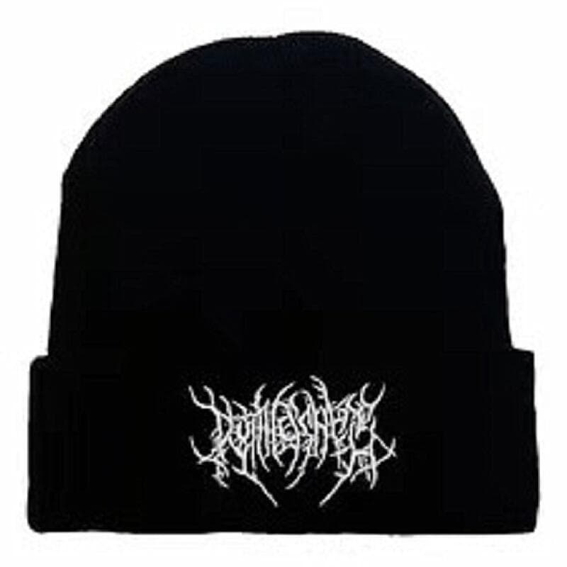 Mulheres Quentes Homens Gorros De Inverno Chapéus Gótico Rua Punk Malha