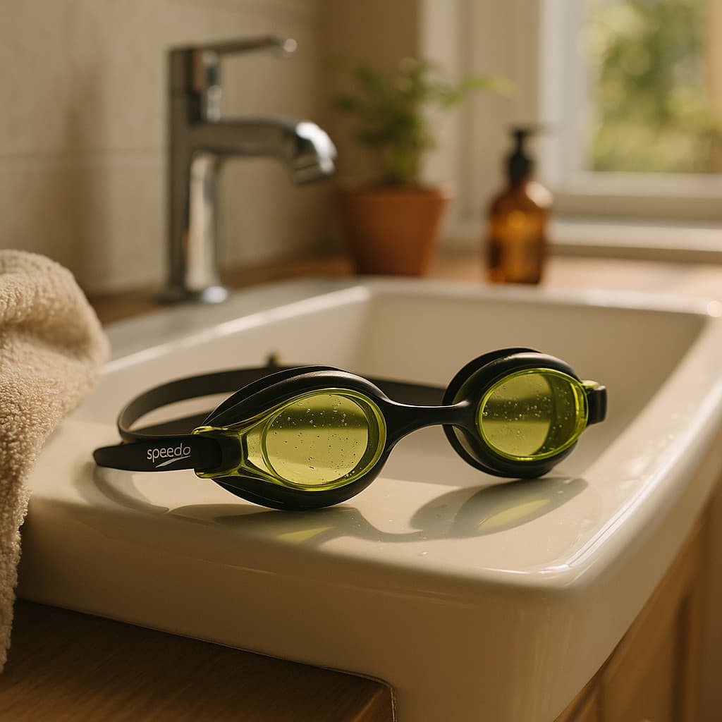 OCULOS DE NATAÇÃO Speedo Mariner Cor Preto/ Citronela