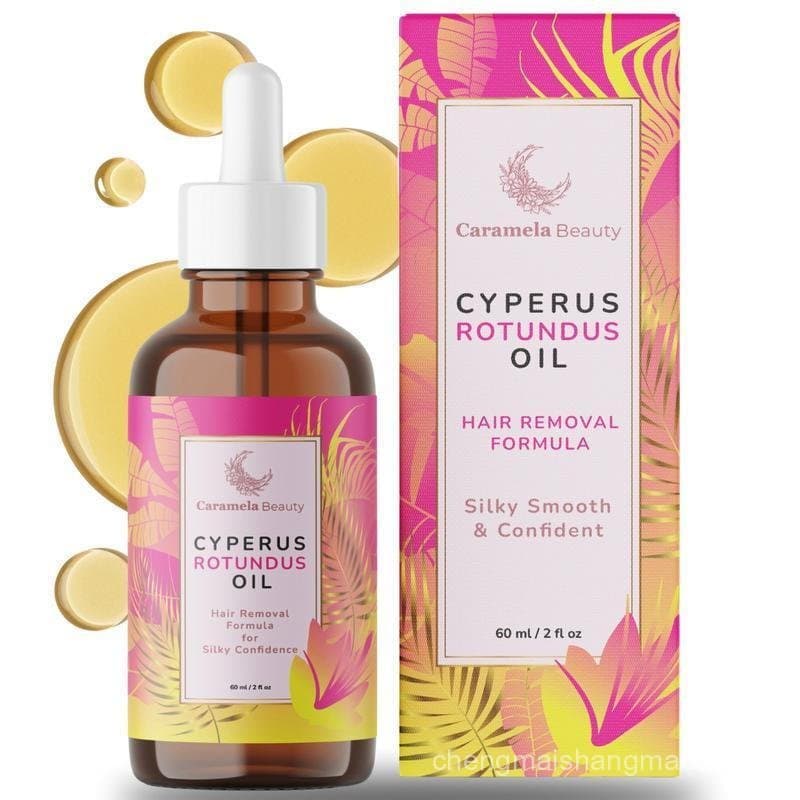 Óleo de Beleza Yuka Caramel, utilizado para remoção permanente natural dos pelos.